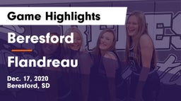 Beresford  vs Flandreau  Game Highlights - Dec. 17, 2020