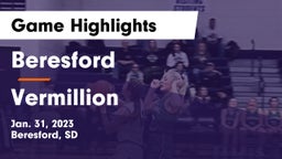 Beresford  vs Vermillion  Game Highlights - Jan. 31, 2023