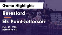 Beresford  vs Elk Point-Jefferson  Game Highlights - Feb. 10, 2023