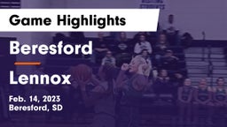 Beresford  vs Lennox  Game Highlights - Feb. 14, 2023