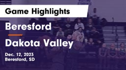 Beresford  vs Dakota Valley  Game Highlights - Dec. 12, 2023
