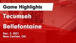 Tecumseh  vs Bellefontaine  Game Highlights - Dec. 3, 2021