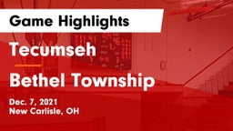 Tecumseh  vs Bethel Township  Game Highlights - Dec. 7, 2021