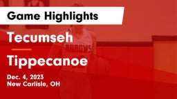 Tecumseh  vs Tippecanoe  Game Highlights - Dec. 4, 2023