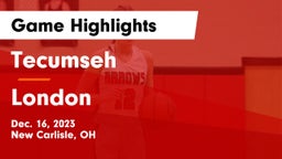 Tecumseh  vs London  Game Highlights - Dec. 16, 2023