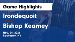  Irondequoit  vs Bishop Kearney  Game Highlights - Nov. 24, 2021