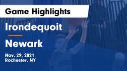  Irondequoit  vs Newark  Game Highlights - Nov. 29, 2021