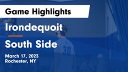 Irondequoit  vs South Side  Game Highlights - March 17, 2023