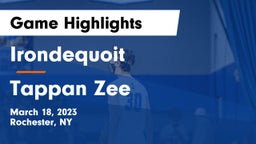  Irondequoit  vs Tappan Zee  Game Highlights - March 18, 2023