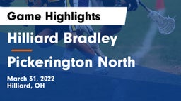 Hilliard Bradley  vs Pickerington North  Game Highlights - March 31, 2022