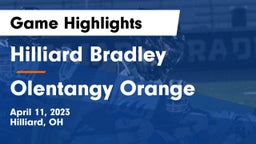 Hilliard Bradley  vs Olentangy Orange  Game Highlights - April 11, 2023