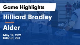 Hilliard Bradley  vs Alder  Game Highlights - May 10, 2023