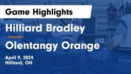 Hilliard Bradley  vs Olentangy Orange  Game Highlights - April 9, 2024
