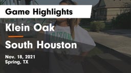 Klein Oak  vs South Houston  Game Highlights - Nov. 18, 2021