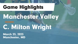 Manchester Valley  vs C. Milton Wright  Game Highlights - March 23, 2023