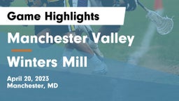 Manchester Valley  vs Winters Mill  Game Highlights - April 20, 2023