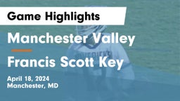 Manchester Valley  vs Francis Scott Key  Game Highlights - April 18, 2024