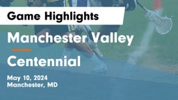 Manchester Valley  vs Centennial  Game Highlights - May 10, 2024