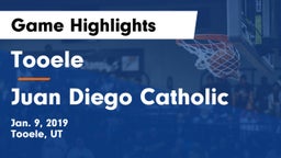 Tooele  vs Juan Diego Catholic  Game Highlights - Jan. 9, 2019