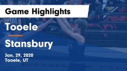 Tooele  vs Stansbury  Game Highlights - Jan. 29, 2020