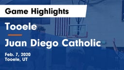Tooele  vs Juan Diego Catholic  Game Highlights - Feb. 7, 2020