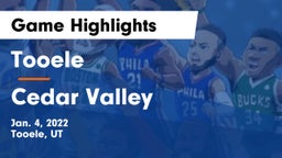 Tooele  vs Cedar Valley  Game Highlights - Jan. 4, 2022