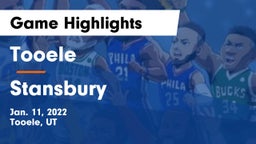 Tooele  vs Stansbury  Game Highlights - Jan. 11, 2022