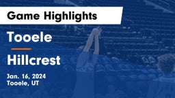 Tooele  vs Hillcrest   Game Highlights - Jan. 16, 2024