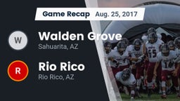Recap: Walden Grove  vs. Rio Rico  2017