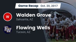 Recap: Walden Grove  vs. Flowing Wells  2017