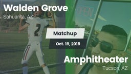 Matchup: Walden Grove vs. Amphitheater  2018