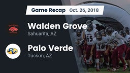 Recap: Walden Grove  vs. Palo Verde  2018