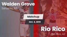 Matchup: Walden Grove vs. Rio Rico  2019