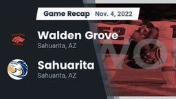 Recap: Walden Grove  vs. Sahuarita  2022