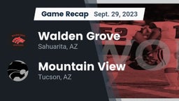 Recap: Walden Grove  vs. Mountain View  2023