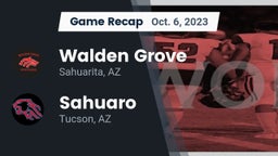 Recap: Walden Grove  vs. Sahuaro  2023