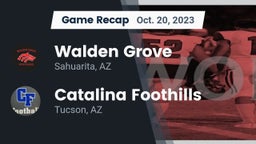 Recap: Walden Grove  vs. Catalina Foothills  2023