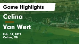 Celina  vs Van Wert  Game Highlights - Feb. 14, 2019