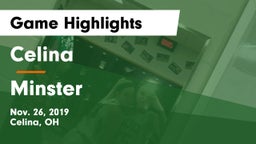 Celina  vs Minster  Game Highlights - Nov. 26, 2019