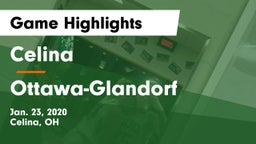 Celina  vs Ottawa-Glandorf  Game Highlights - Jan. 23, 2020