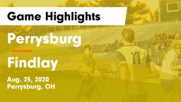Perrysburg  vs Findlay  Game Highlights - Aug. 25, 2020