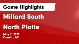 Millard South  vs North Platte  Game Highlights - May 2, 2022