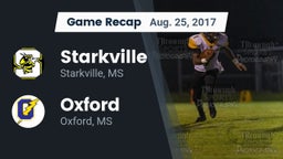 Recap: Starkville  vs. Oxford  2017