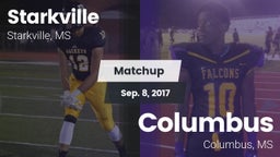 Matchup: Starkville High vs. Columbus  2017