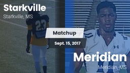 Matchup: Starkville High vs. Meridian  2017