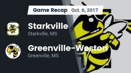 Recap: Starkville  vs. Greenville-Weston  2017