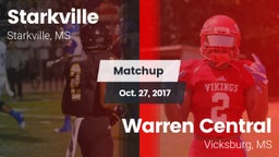 Matchup: Starkville High vs. Warren Central  2017