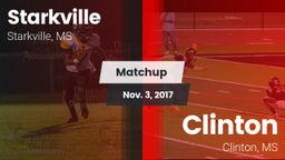 Matchup: Starkville High vs. Clinton  2017