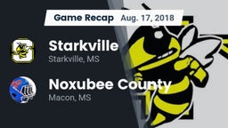 Recap: Starkville  vs. Noxubee County  2018
