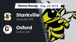 Recap: Starkville  vs. Oxford  2018